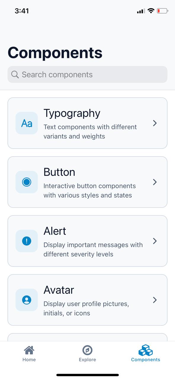 Neo UI - Beautiful Components for React Native & Expo
